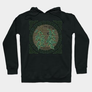 Celtic Tree Calendar Ivy Hoodie